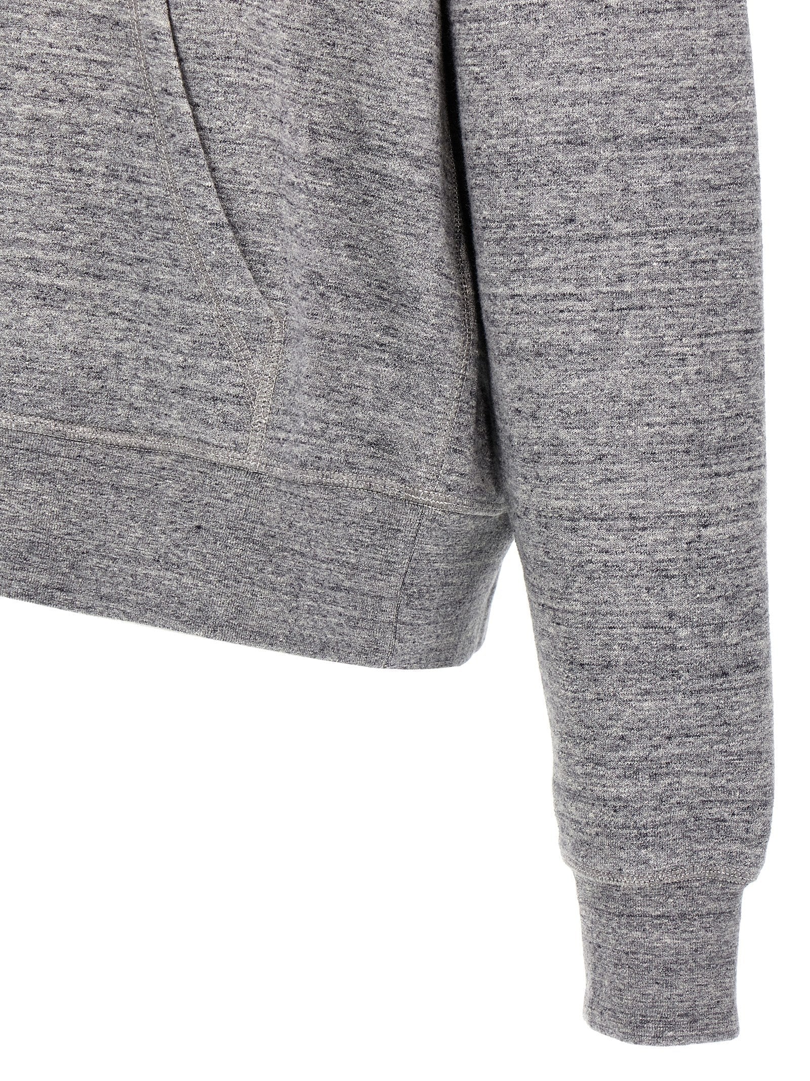 Dsquared² Gray Cotton Sweatshirt