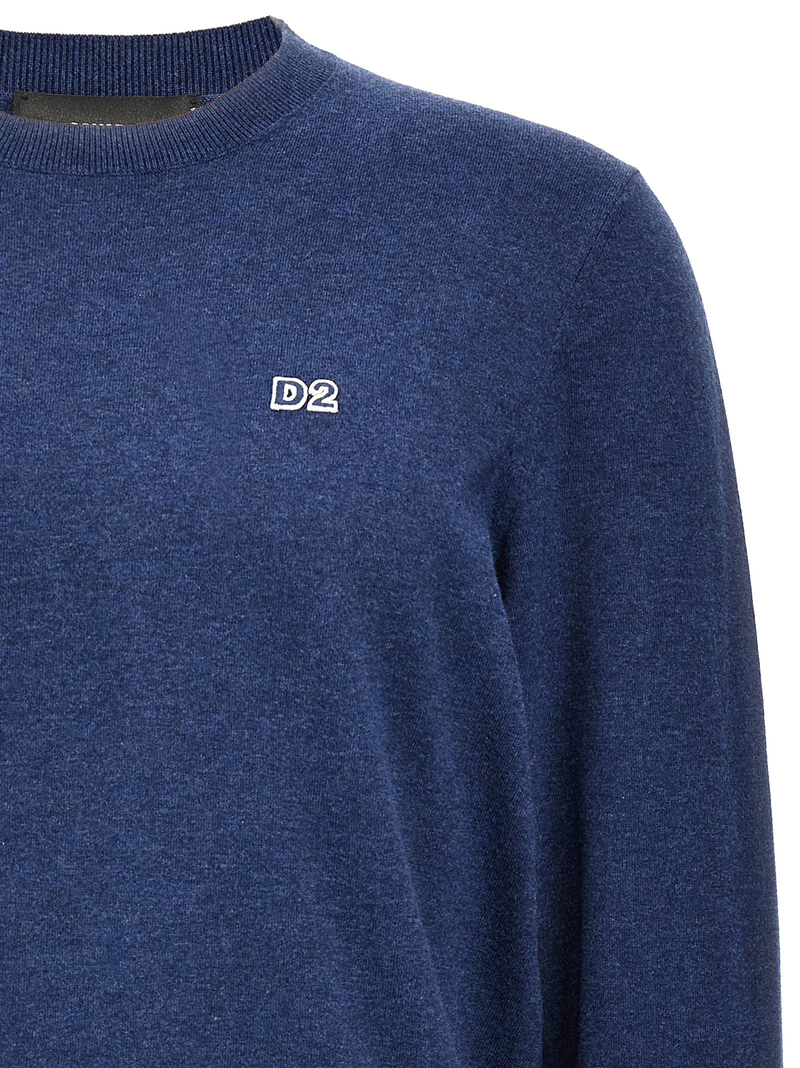 Dsquared² Blue Cotton Cardigan