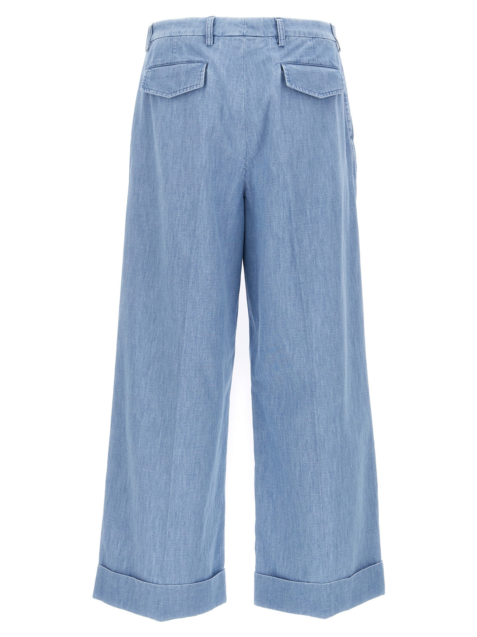 Valentino Garavani Blue Cotton Jeans Denim