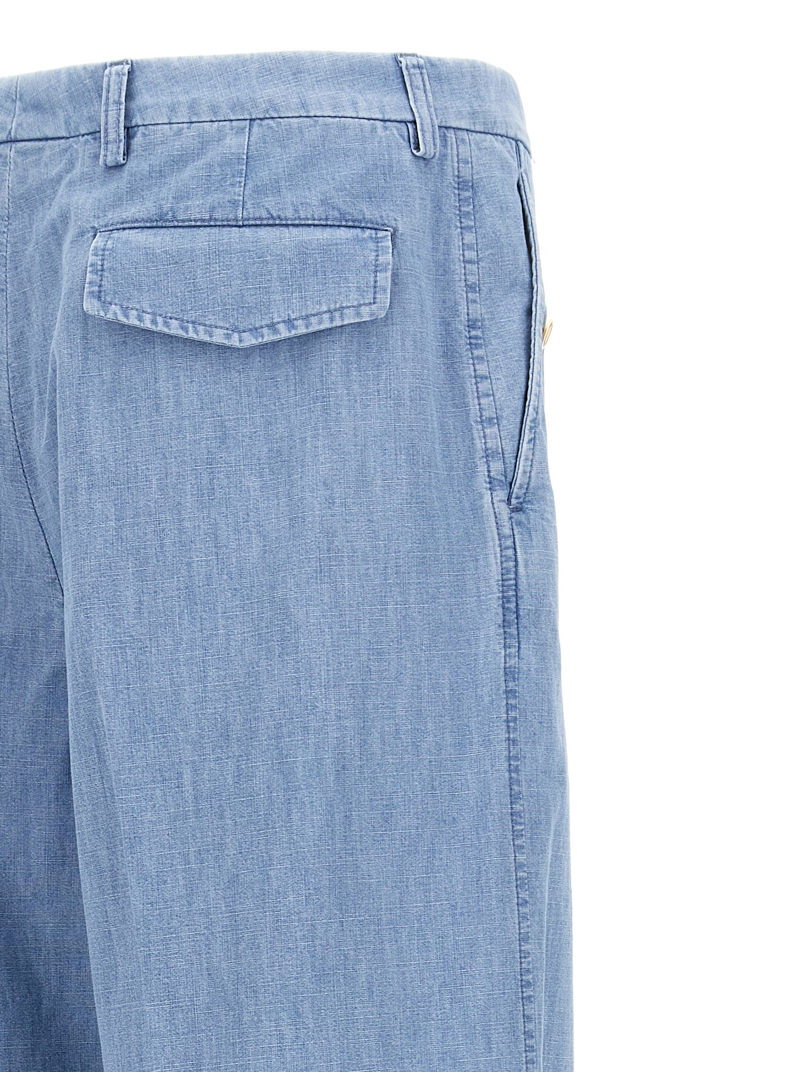 Valentino Garavani Blue Cotton Jeans Denim