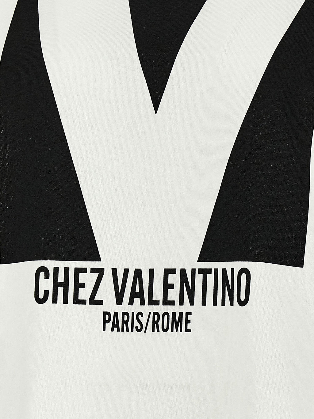 Valentino Garavani White Cotton T-Shirt