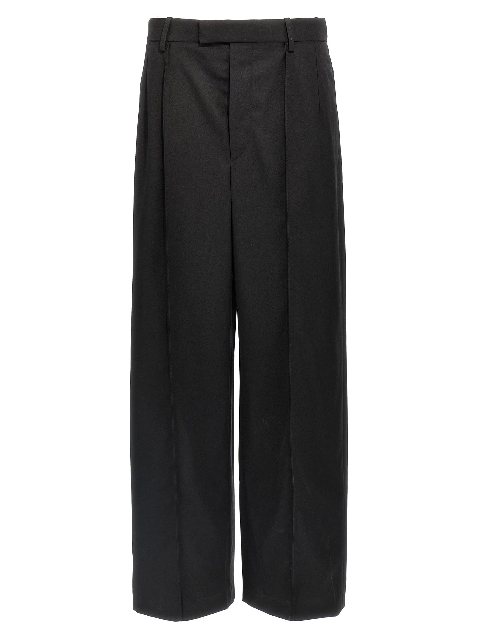Wardrobe.Nyc Black Wool Casual Pants