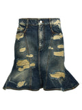 Marc Jacobs Blue Cotton Long Skirt