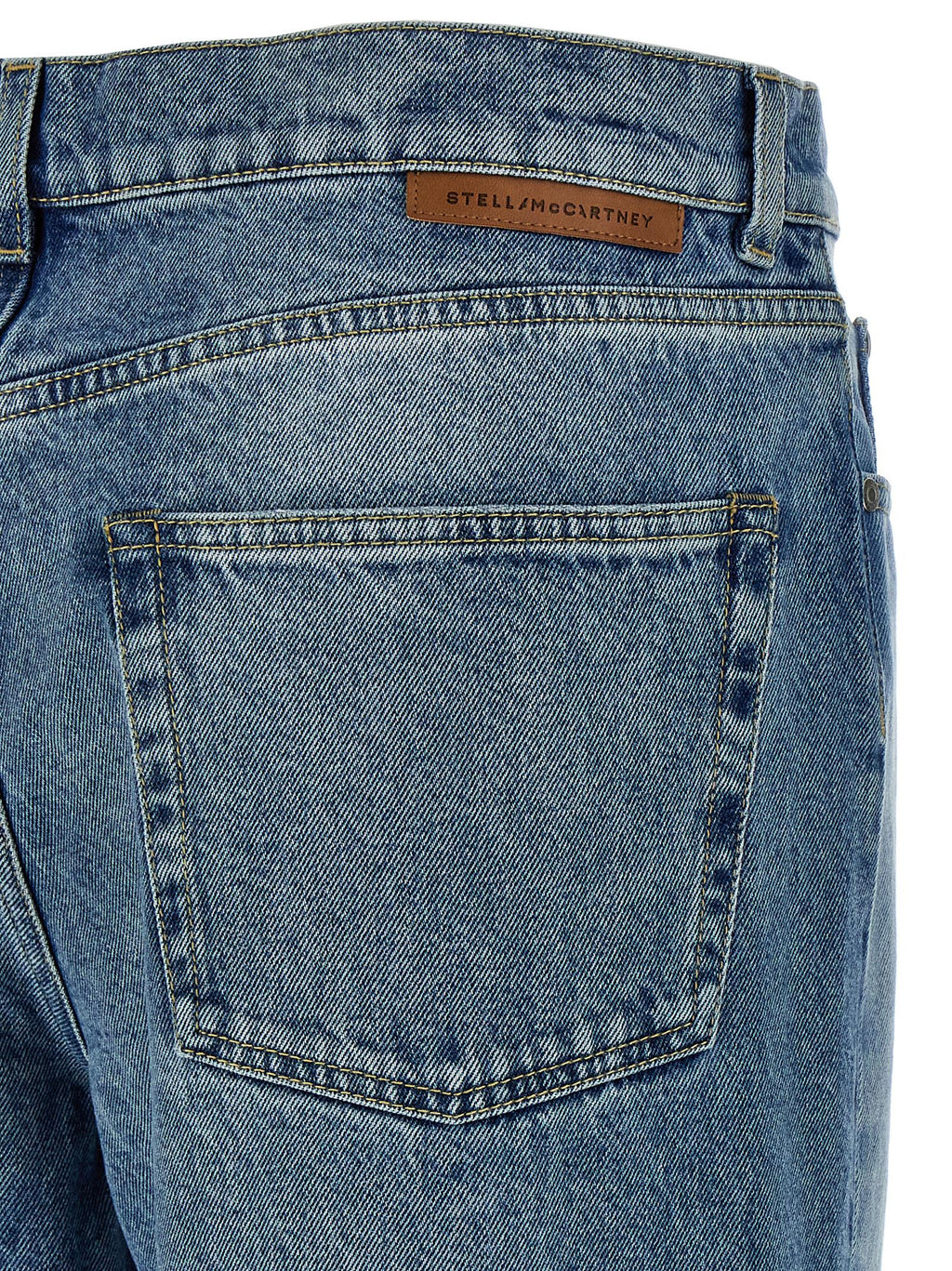 Stella McCartney Blue Cotton Jeans Denim