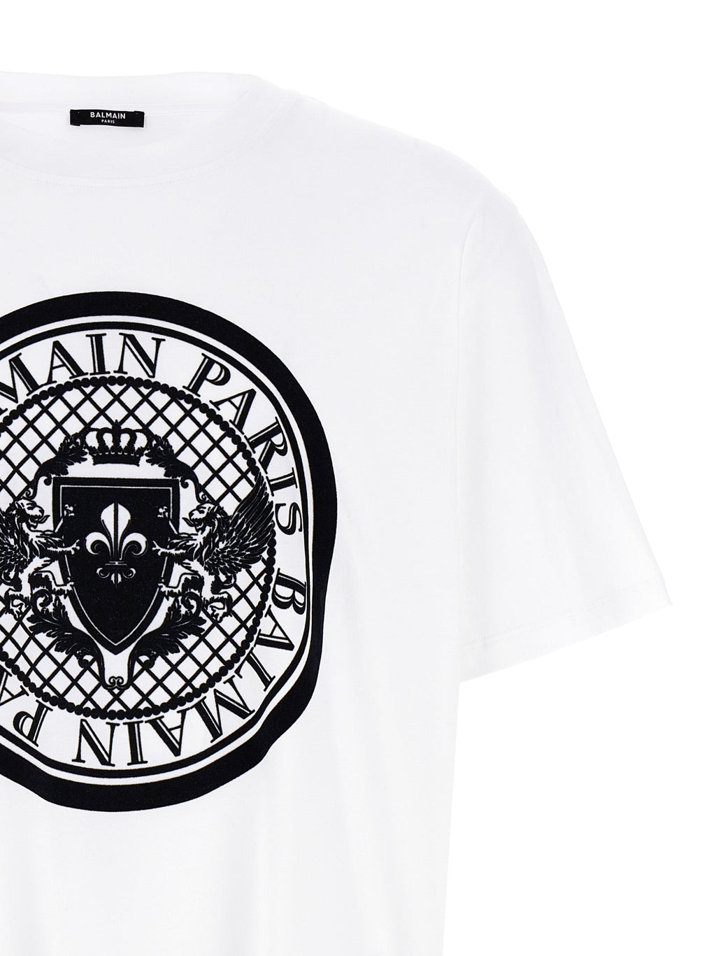 Balmain Bicolor Organic Cotton T-Shirt