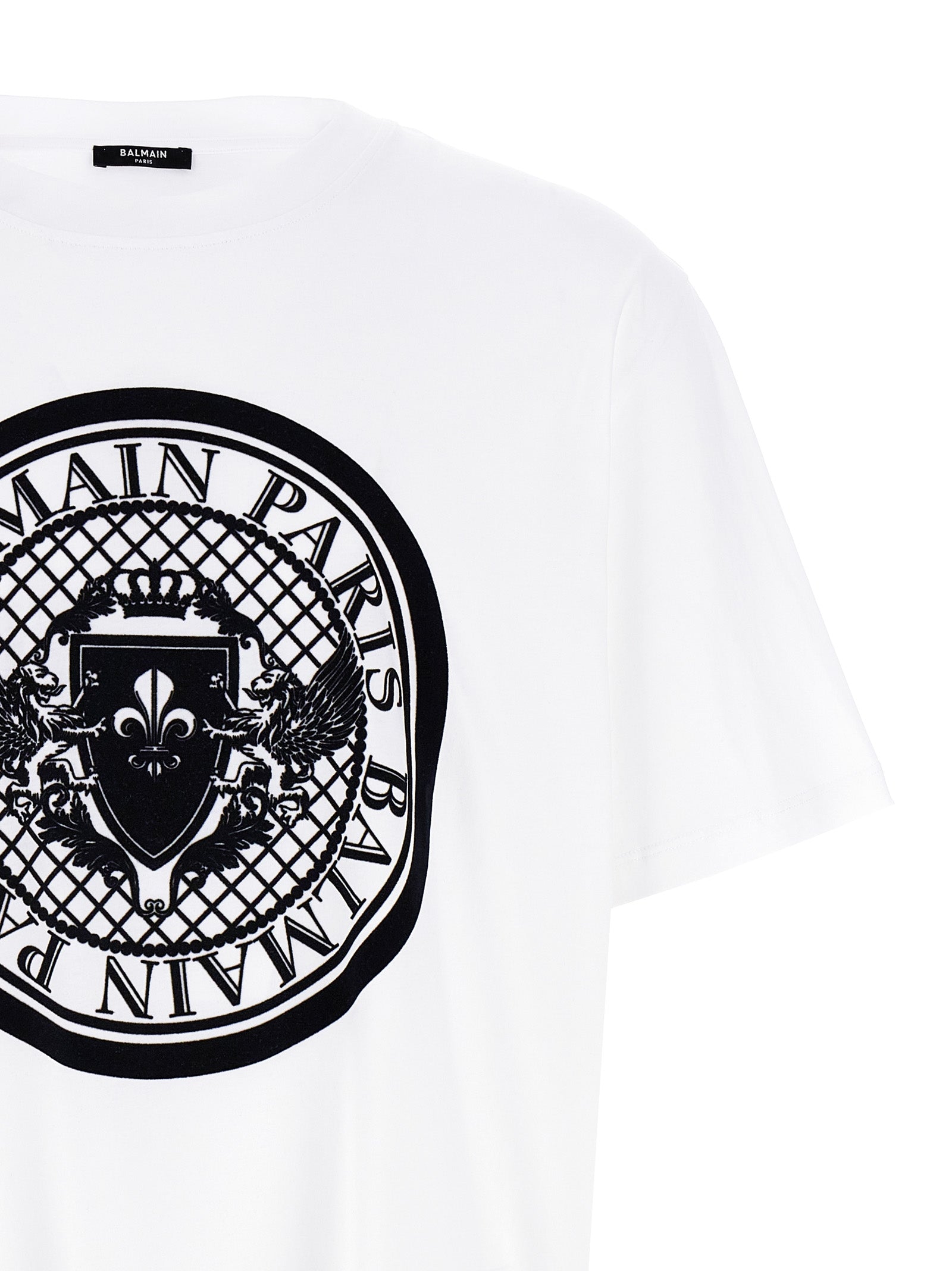 Balmain Bicolor Organic Cotton T-Shirt
