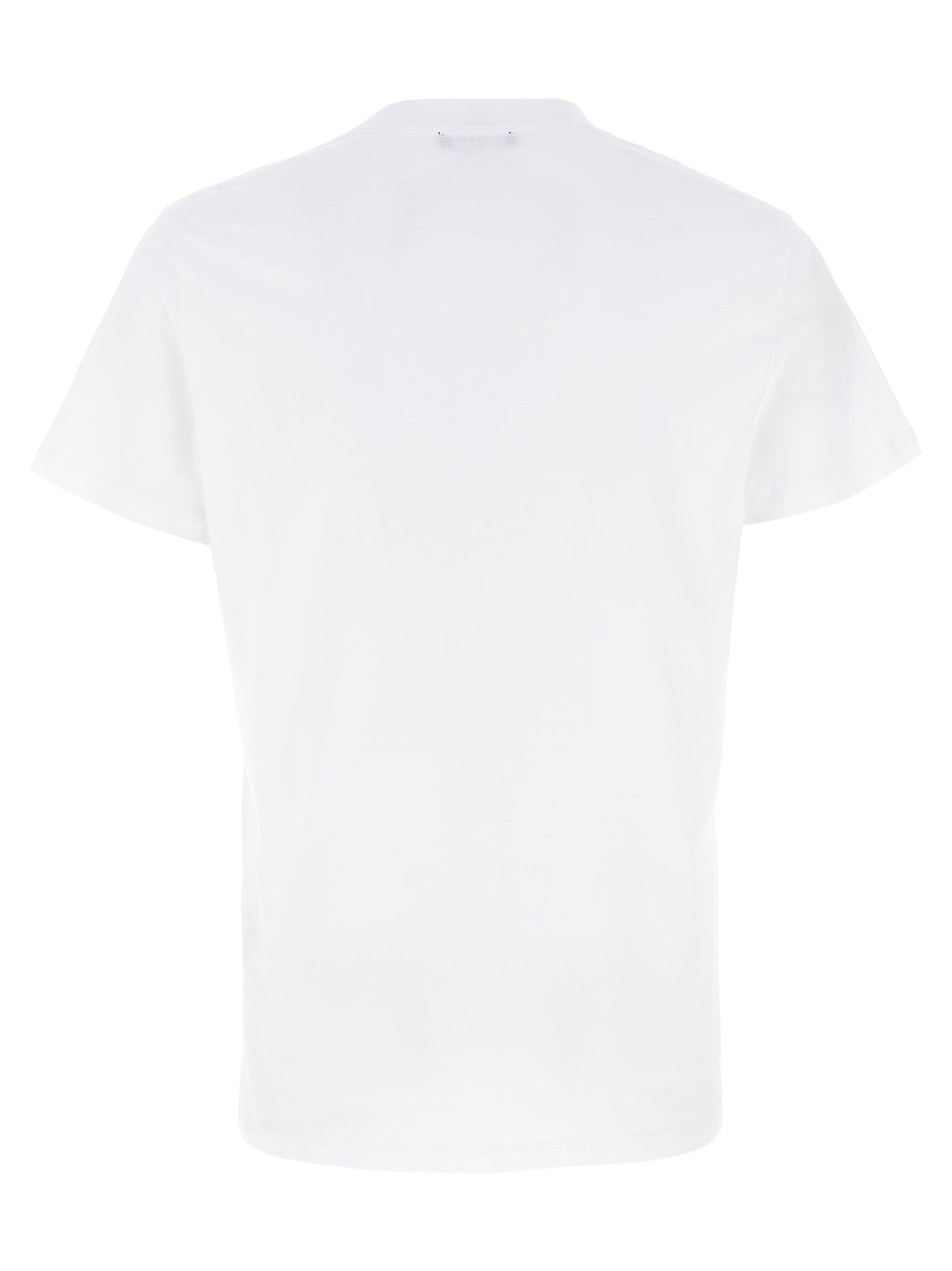 Balmain White Organic Cotton T-Shirt