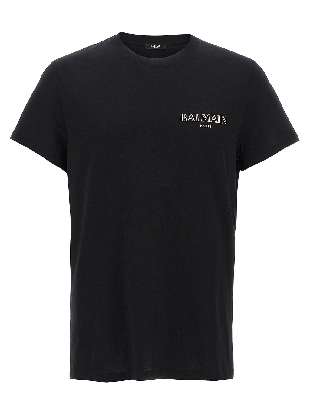 Balmain Black Organic Cotton T-Shirt