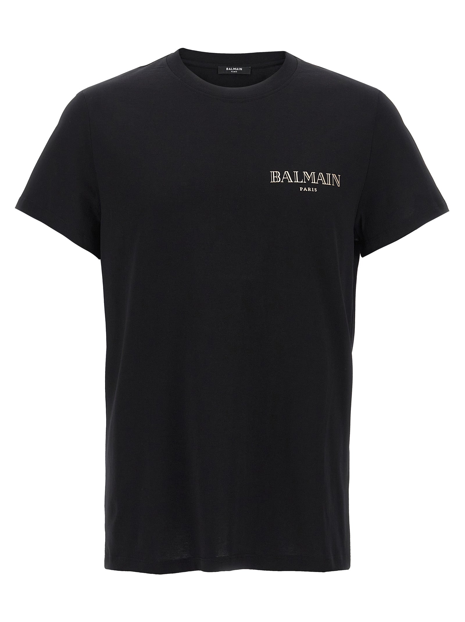 Balmain Black Organic Cotton T-Shirt