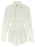 MM6 Maison Margiela White Cotton Blouse