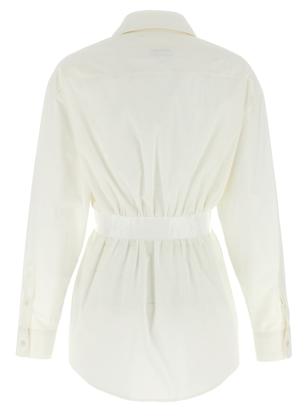 MM6 Maison Margiela White Cotton Blouse