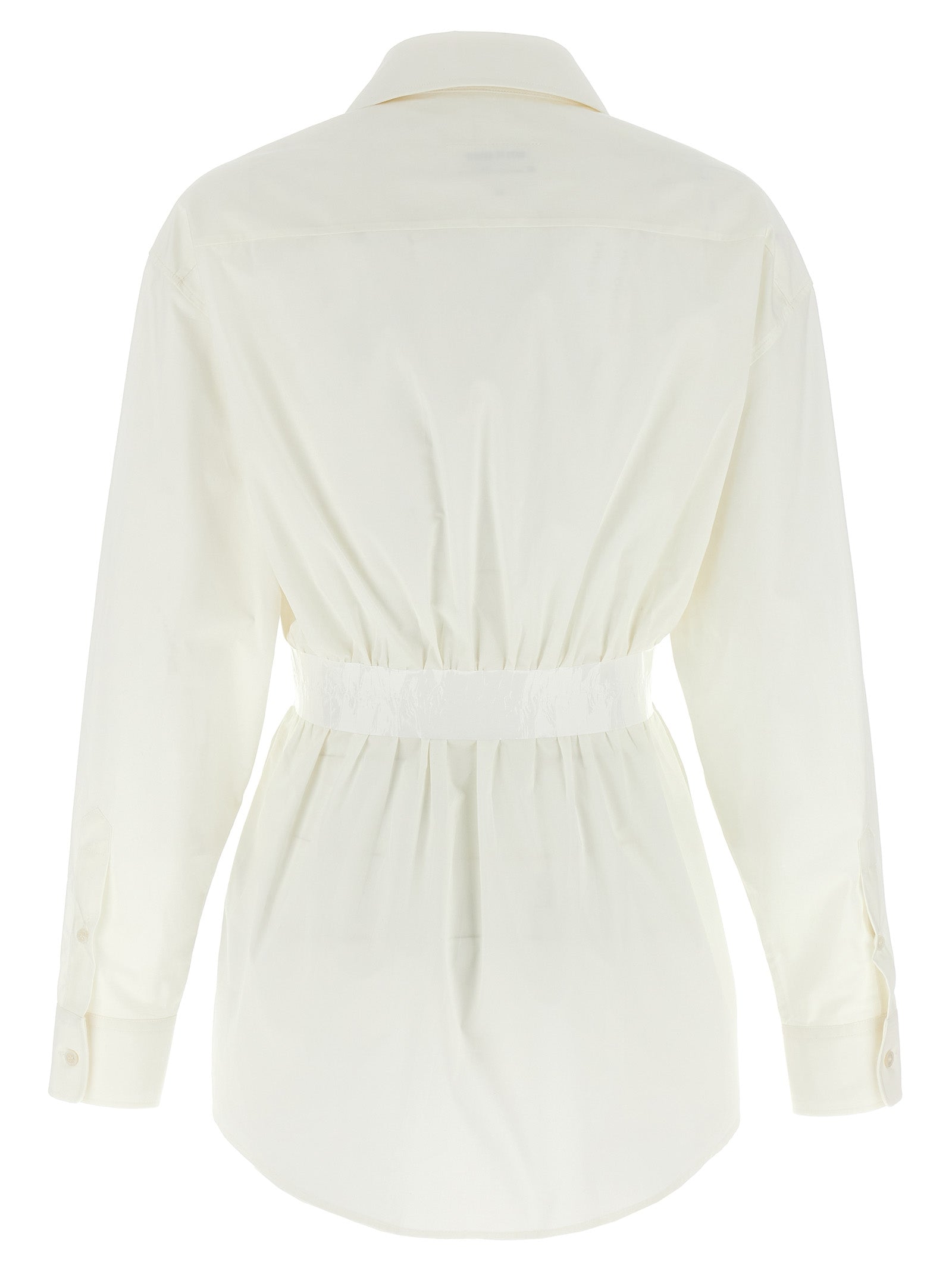 MM6 Maison Margiela White Cotton Blouse