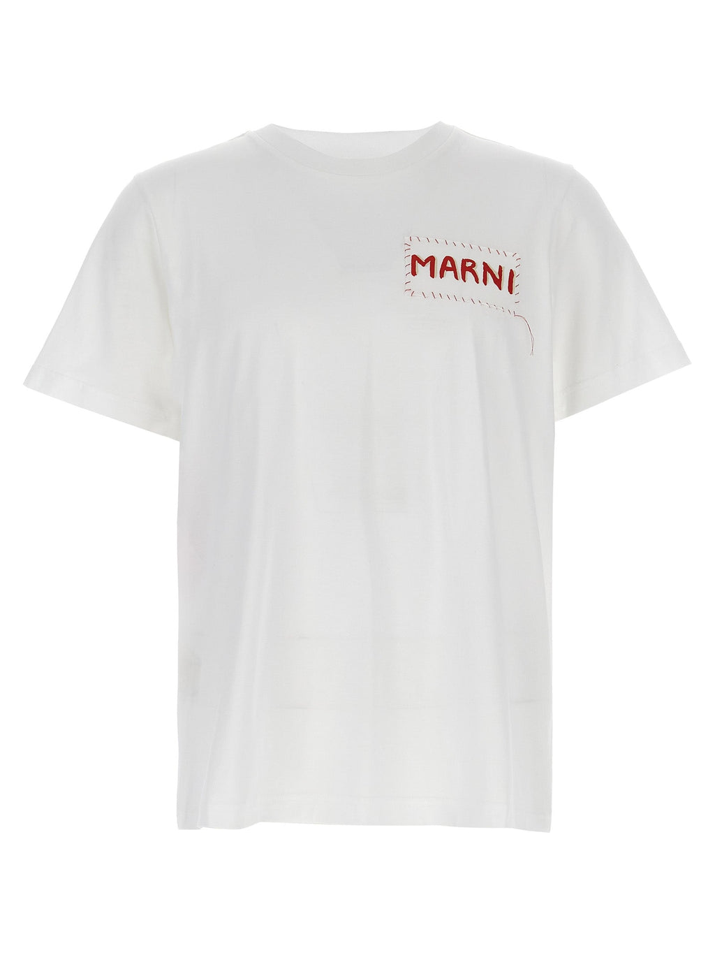 Marni White Cotton T-Shirt