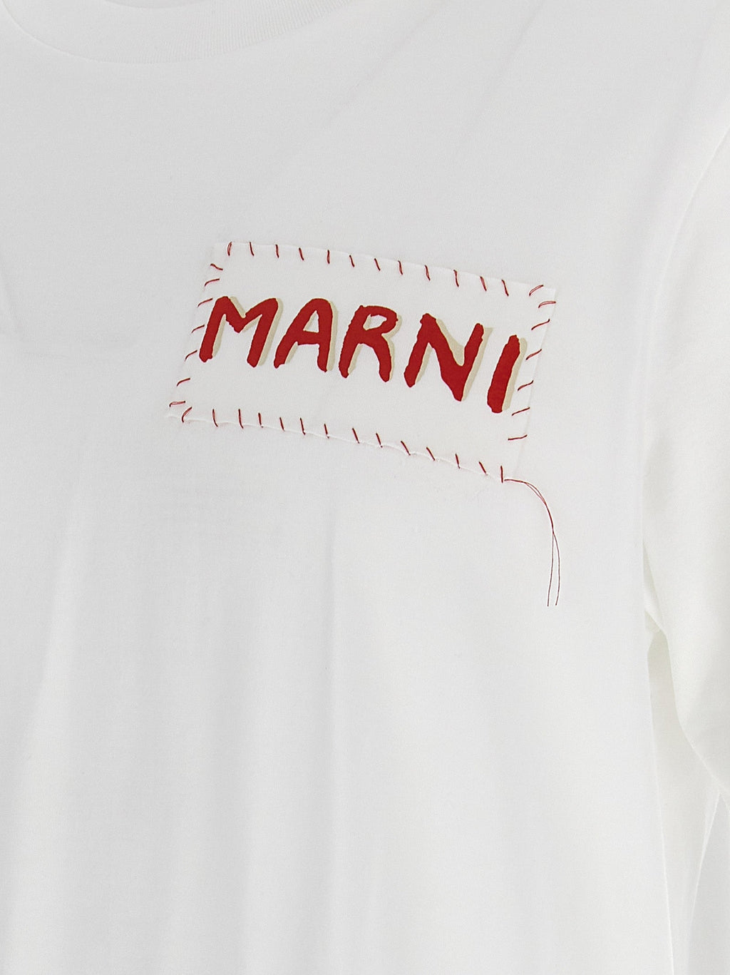 Marni White Cotton T-Shirt