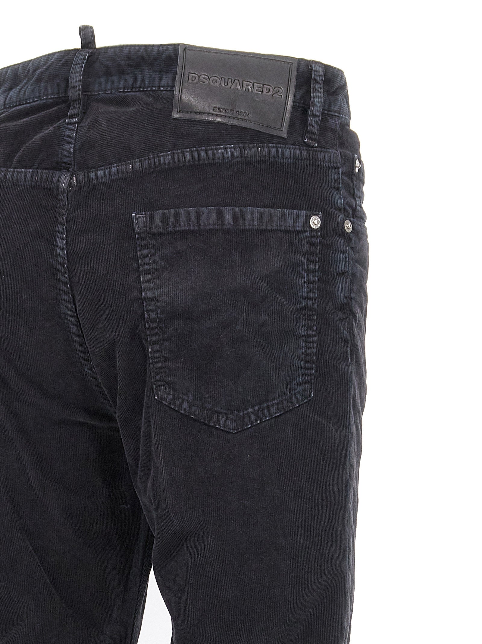 Dsquared² Blue Cotton Casual Pants