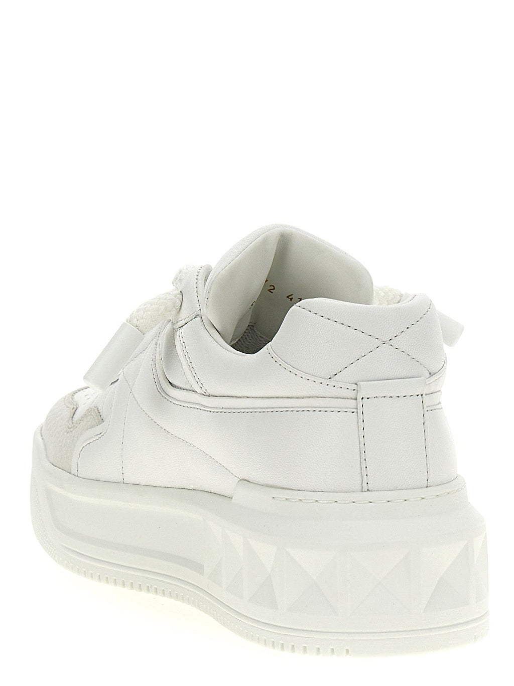 Valentino Garavani White Calfskin Chunky Sneakers