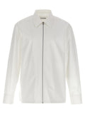 Jil Sander White Cotton Blouse