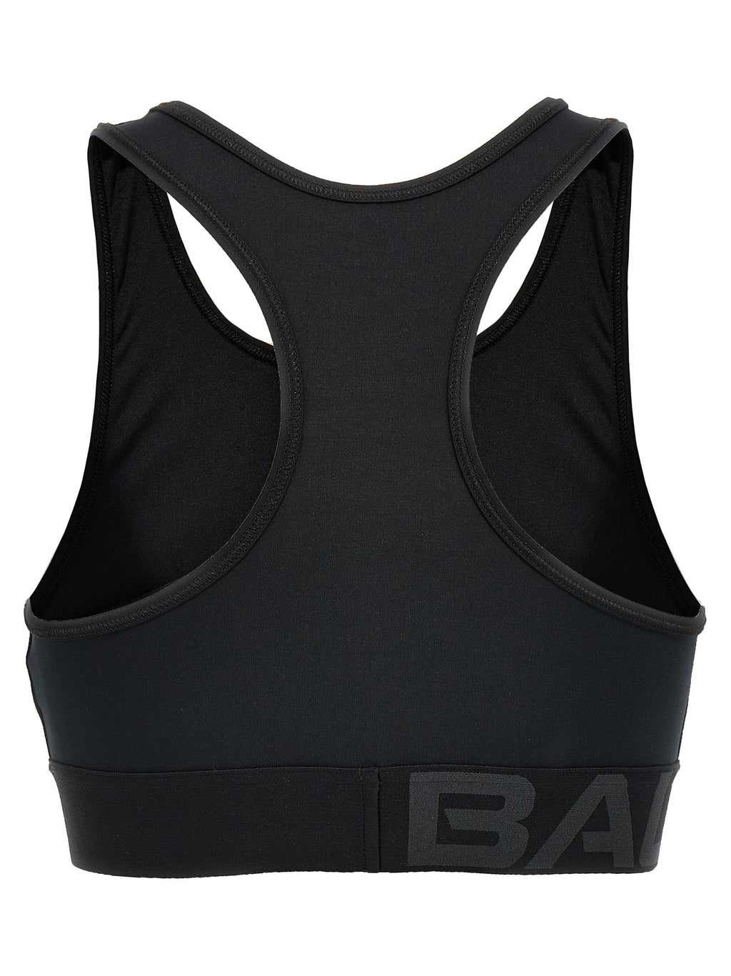 Balenciaga Black Polyester Sport Bra