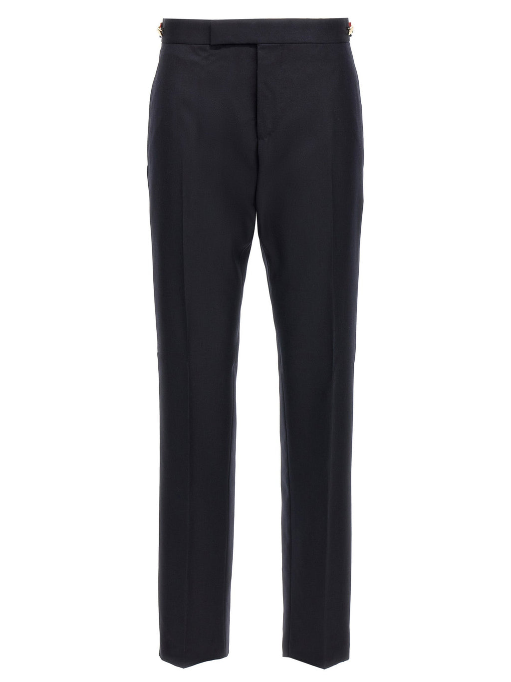 Thom Browne Blue Wool Casual Pants