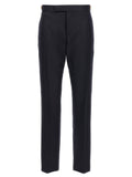 Thom Browne Blue Wool Casual Pants