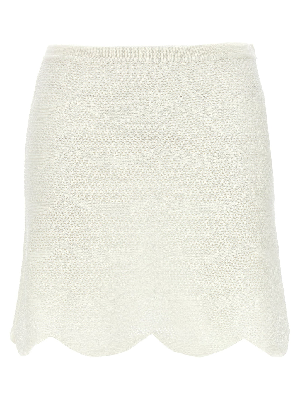 Tom Ford White Cotton Long Skirt