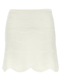 Tom Ford White Cotton Long Skirt