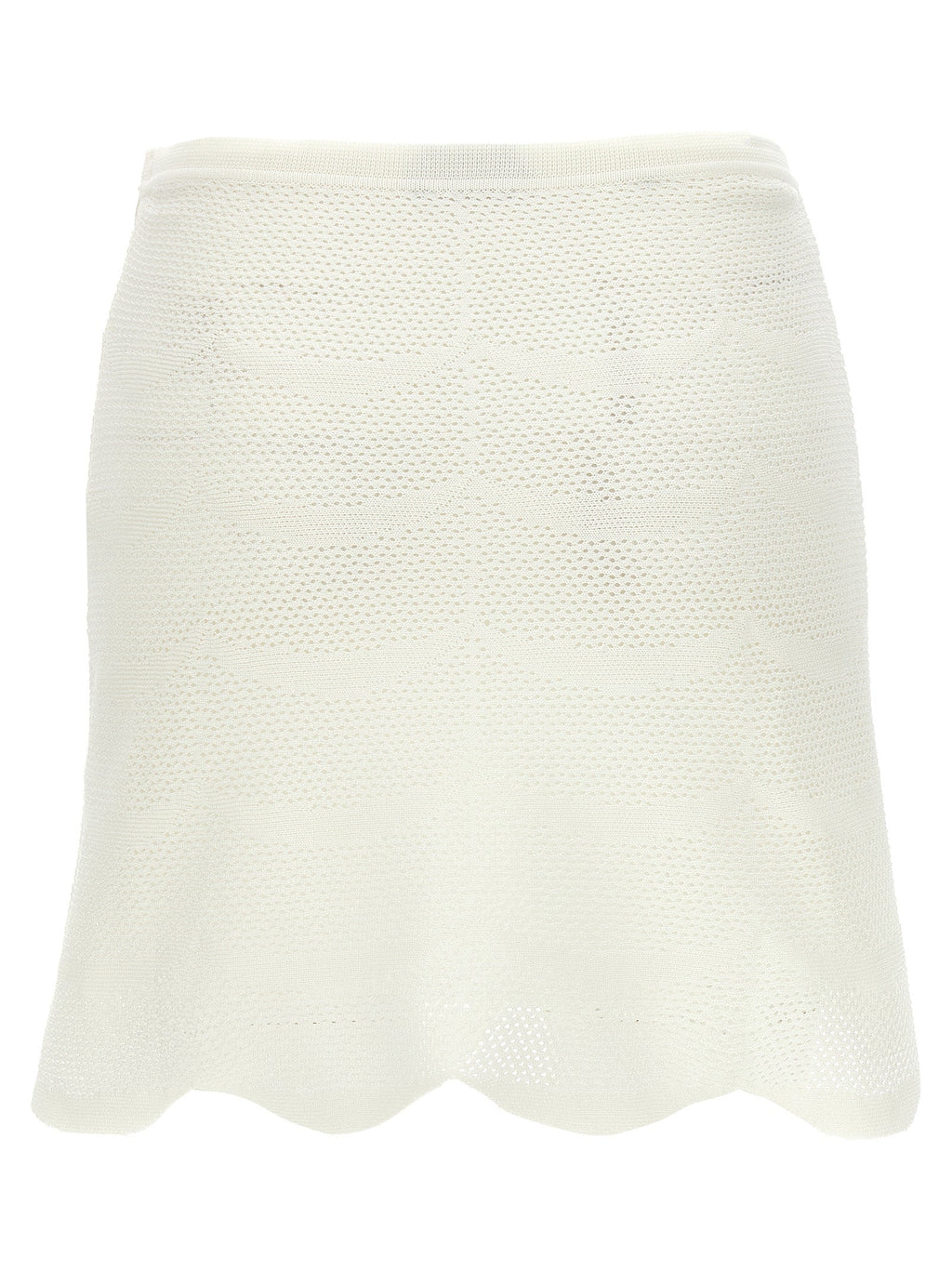 Tom Ford White Cotton Long Skirt