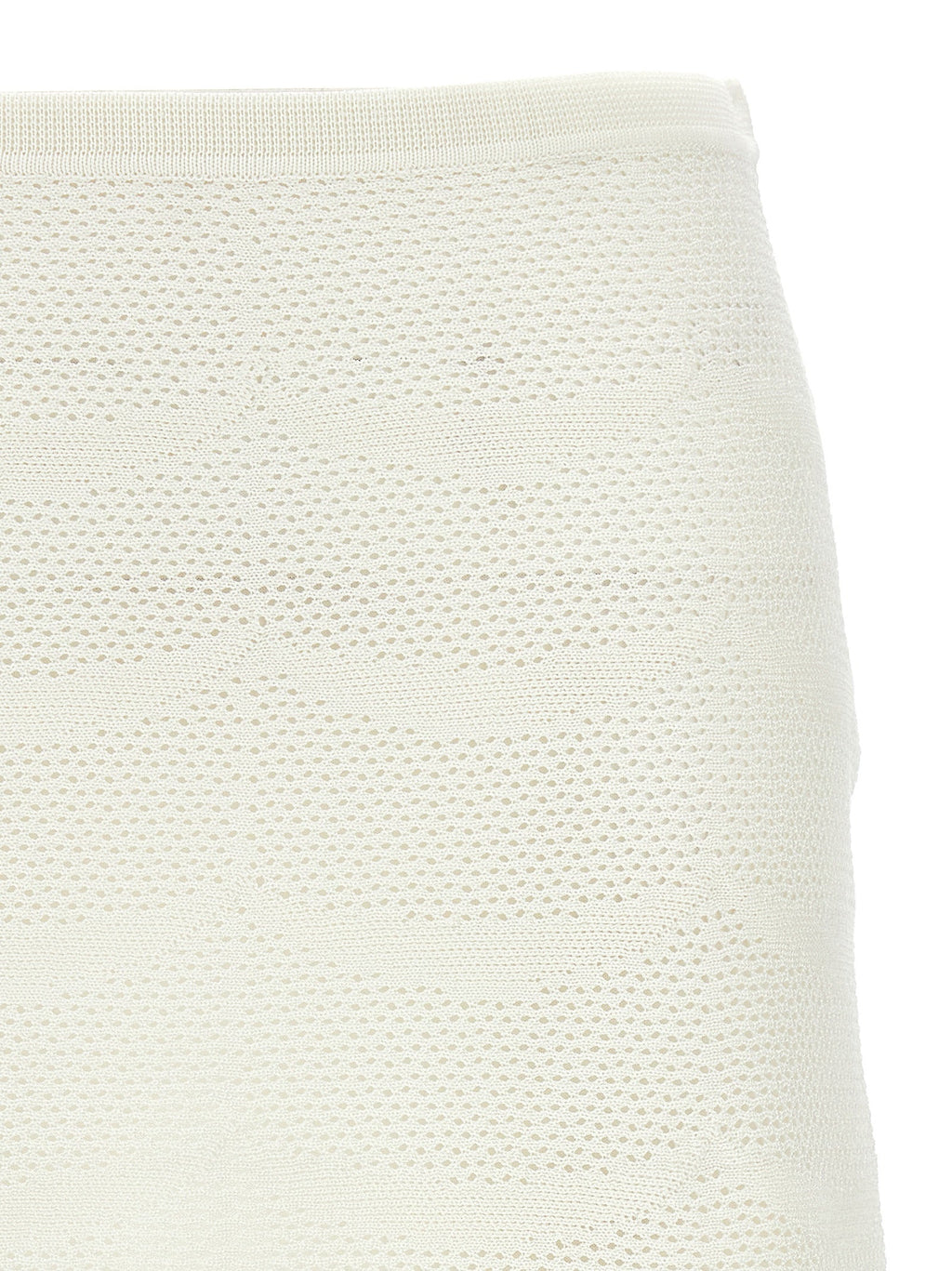 Tom Ford White Cotton Long Skirt