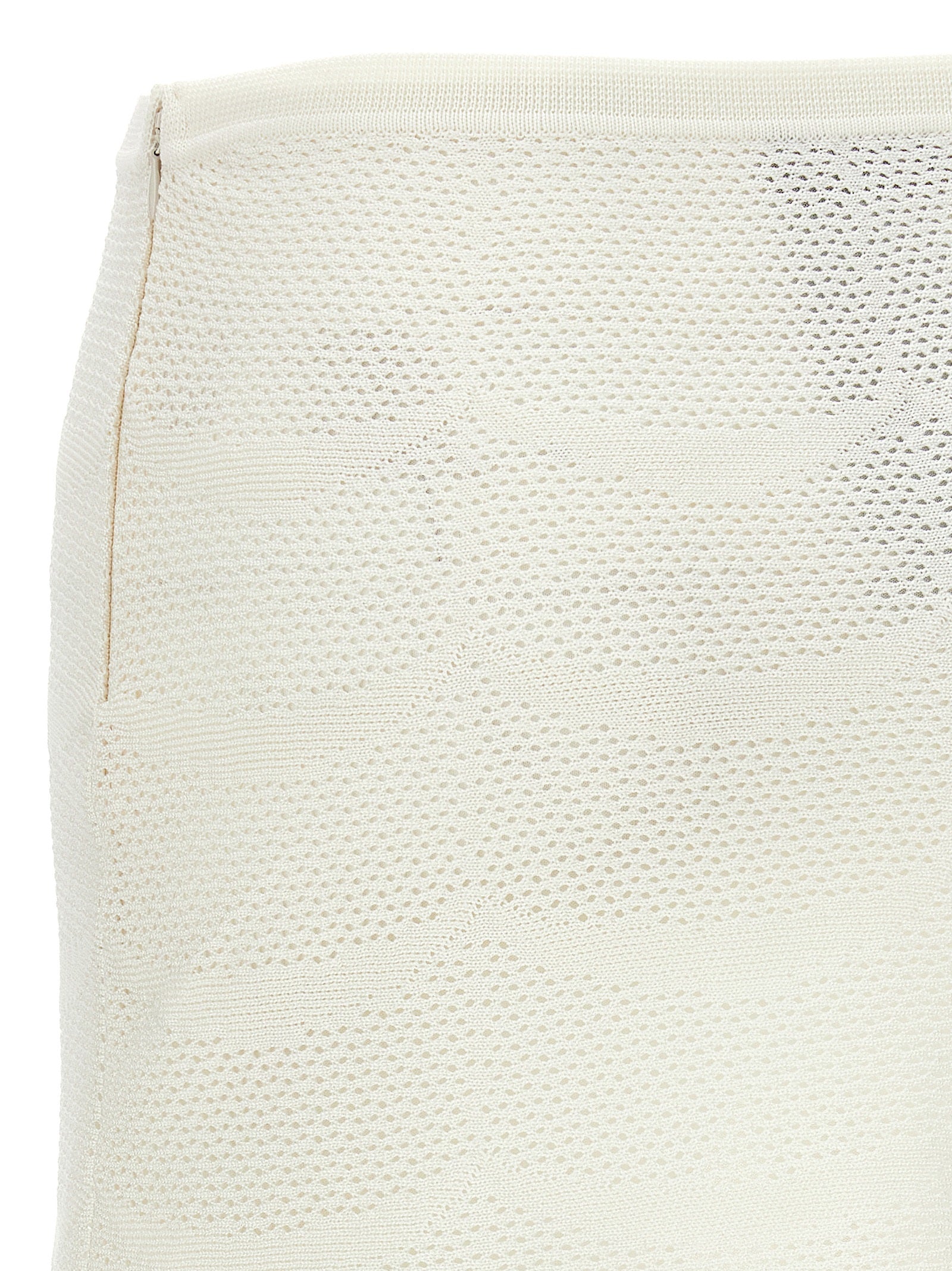 Tom Ford White Cotton Long Skirt