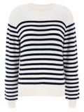 Khaite Bicolor Cashmere Cardigan