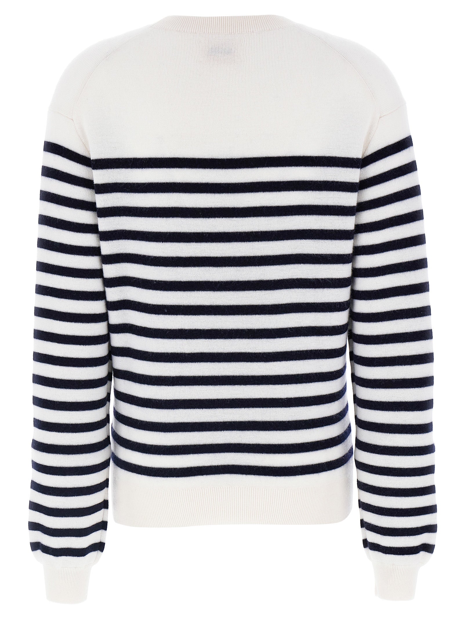 Khaite Bicolor Cashmere Cardigan