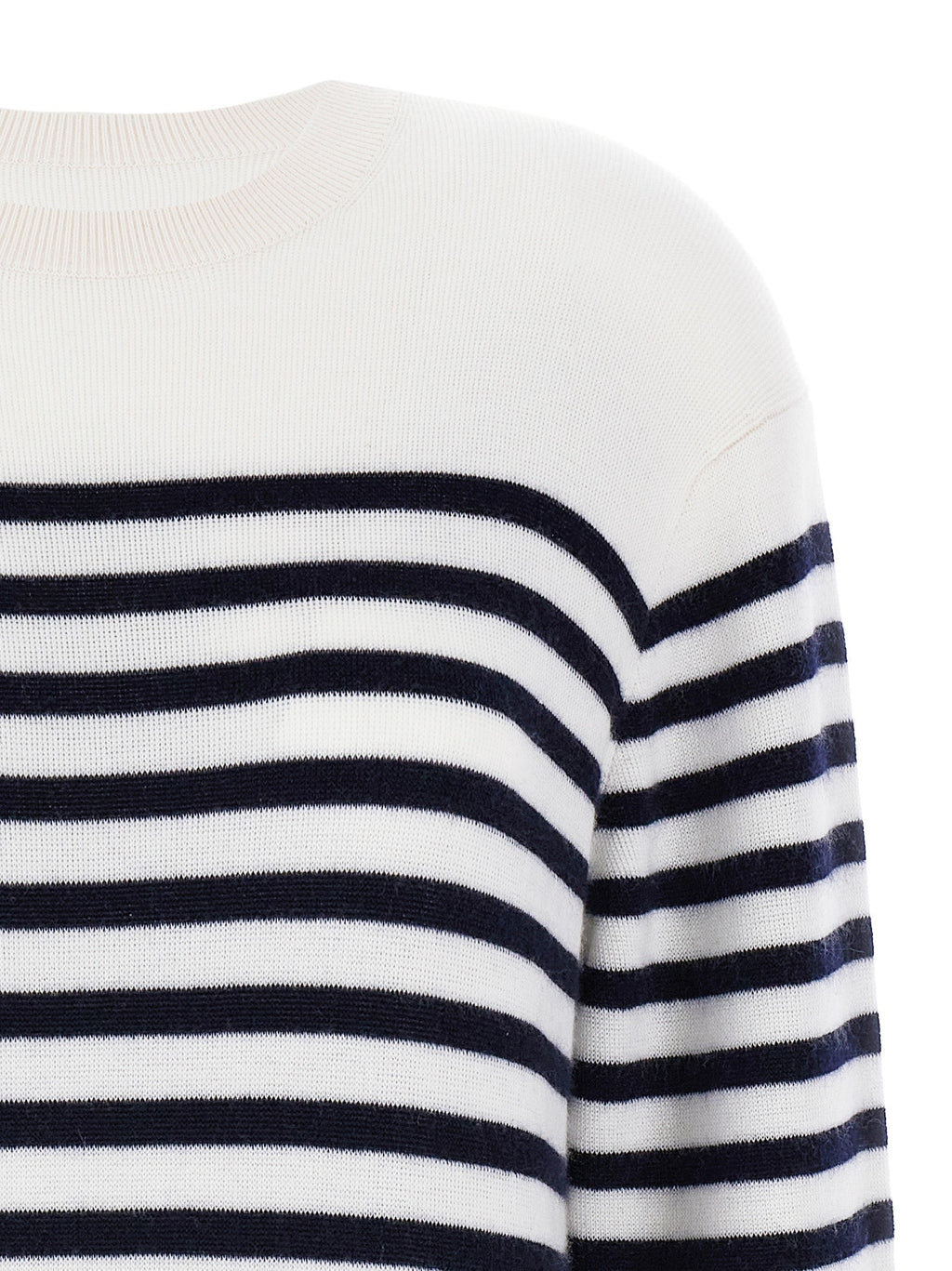 Khaite Bicolor Cashmere Cardigan