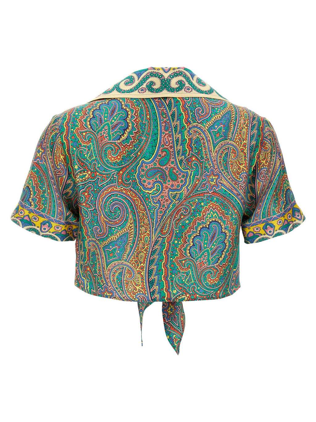 Etro Multicolor Silk Pattern Shirt