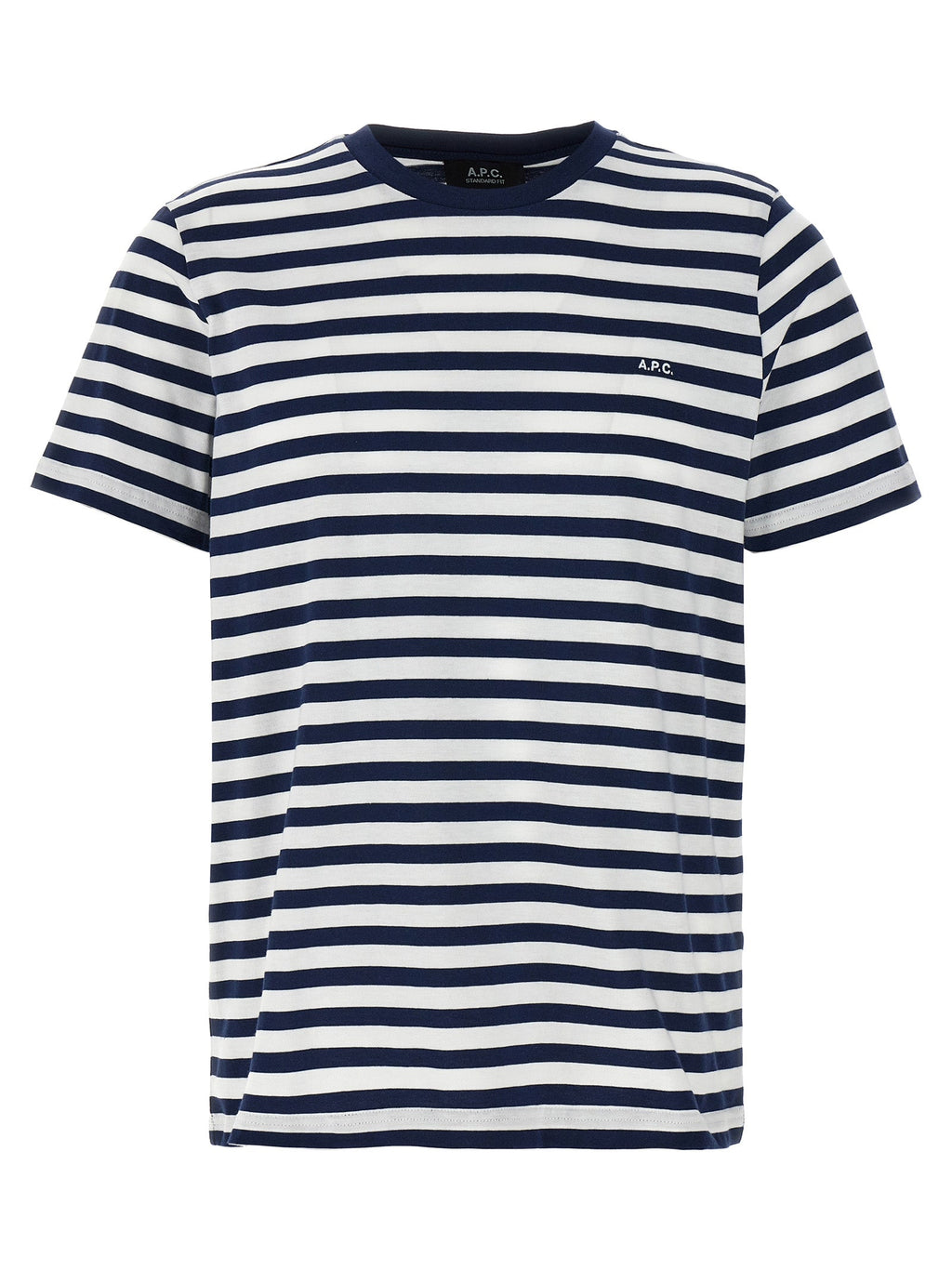 A.P.C. Blue Cotton T-Shirt