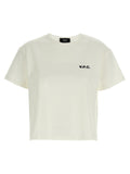 A.P.C. White Cotton T-Shirt