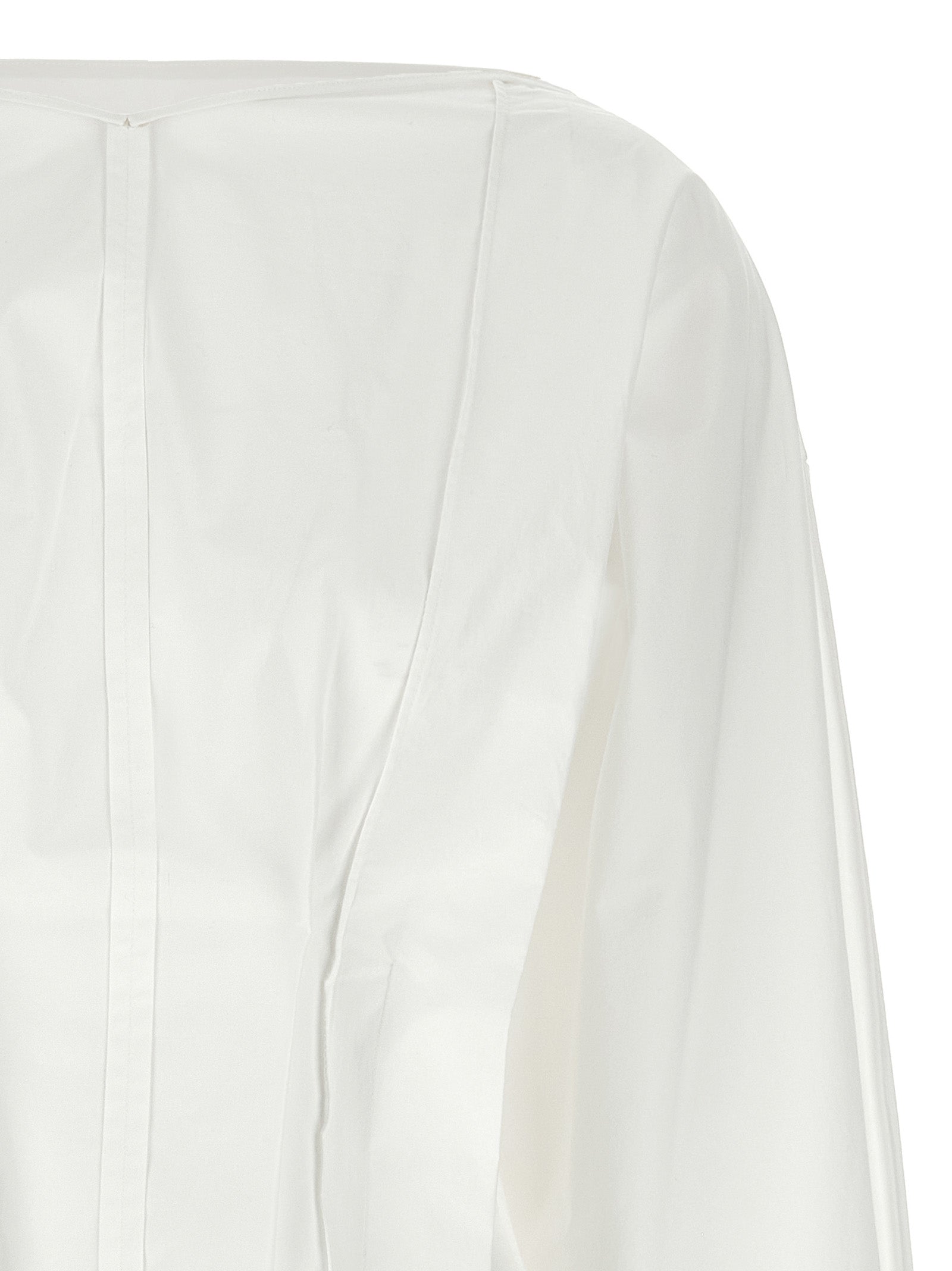 Khaite White Cotton Blouse
