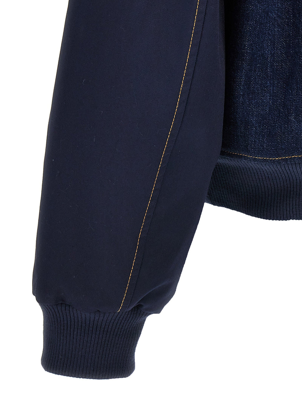WALES BONNER Blue Cotton Denim Jacket
