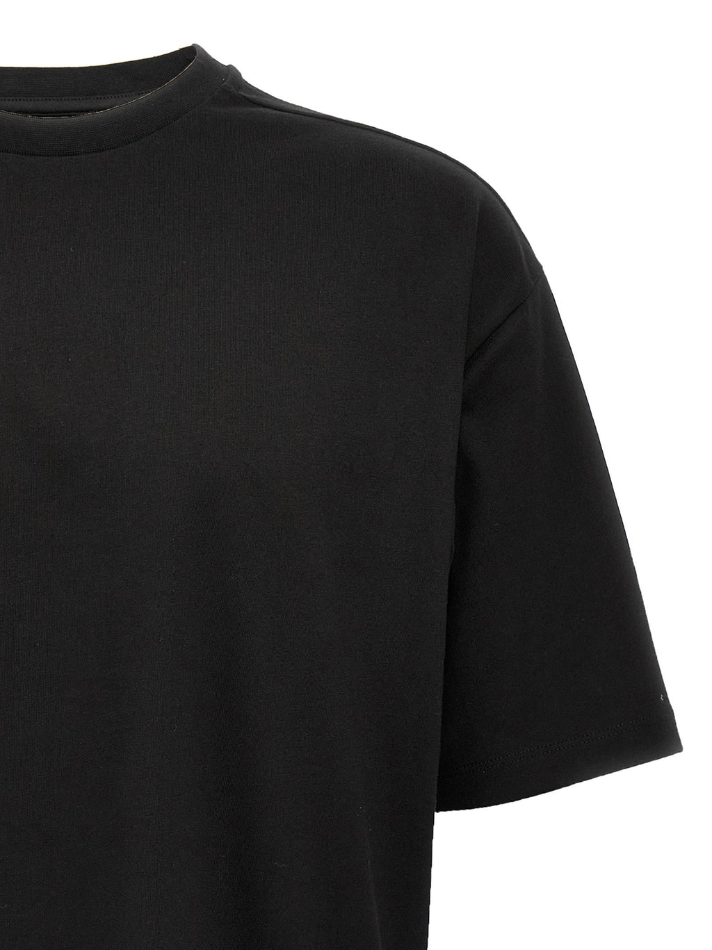 Thom Krom Black Cotton T-Shirt