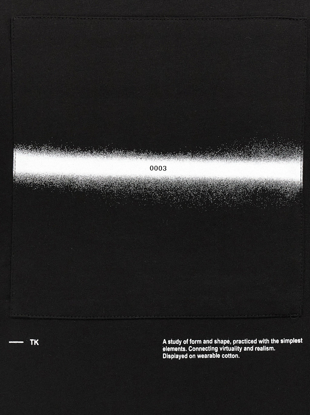 Thom Krom Black Cotton T-Shirt