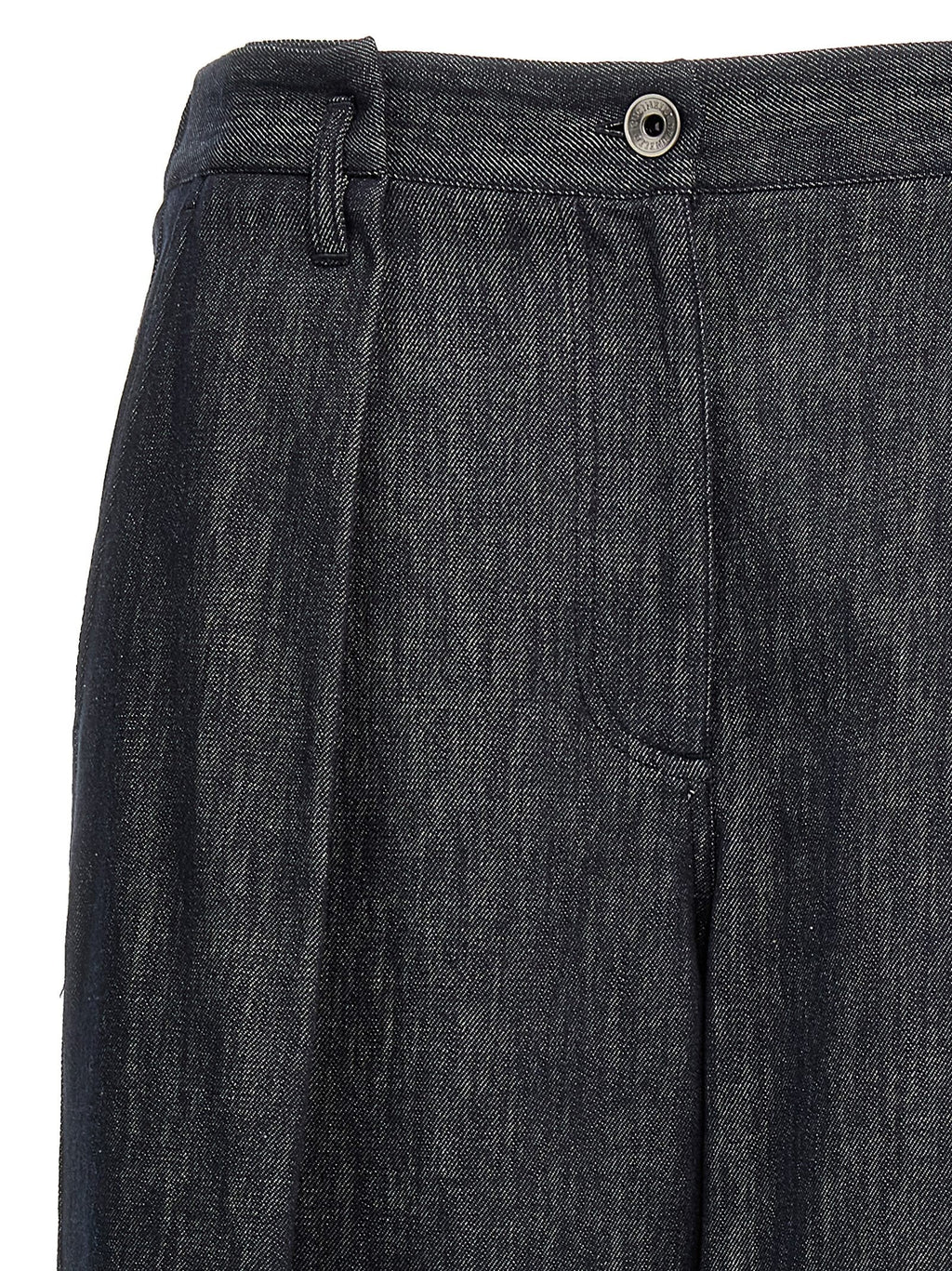 Brunello Cucinelli Blue Cotton Casual Pants