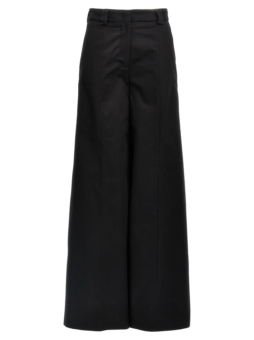 THELATEST Black Cotton Casual Pants