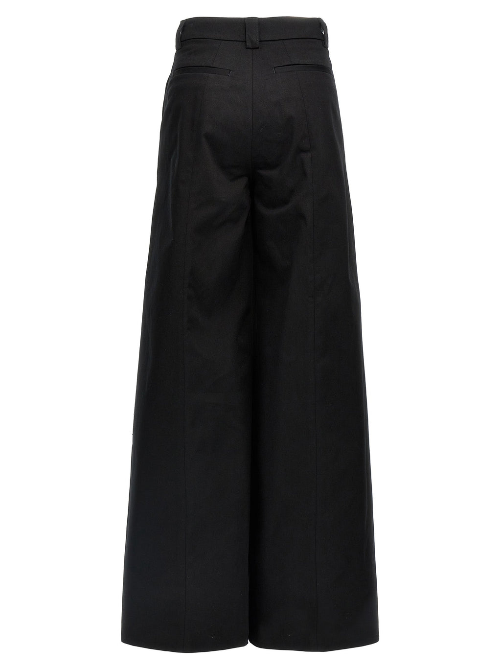 THELATEST Black Cotton Casual Pants