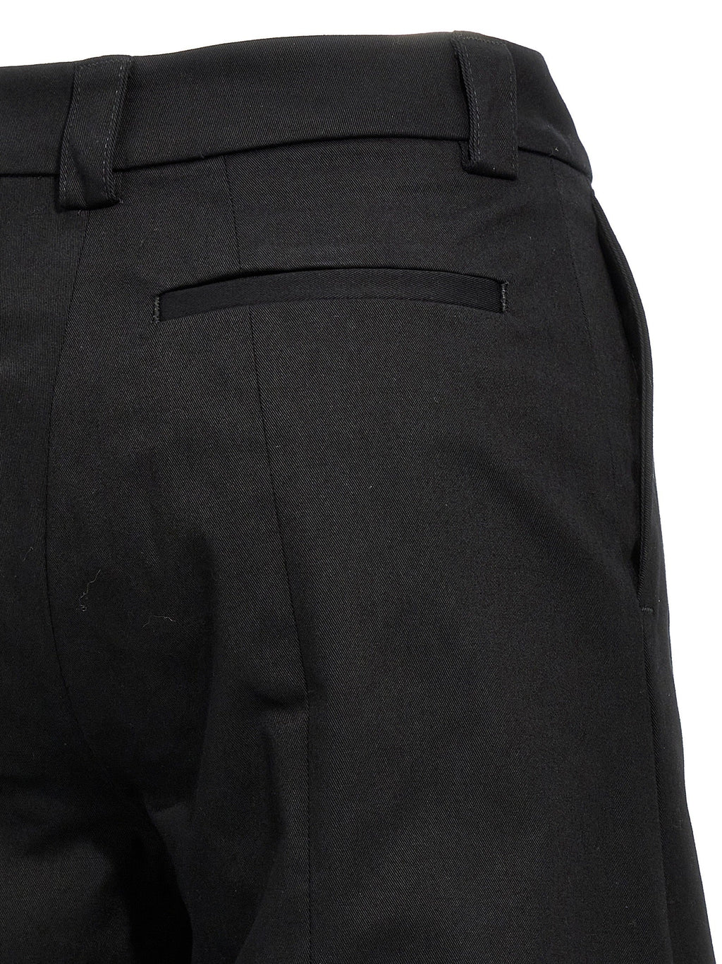 THELATEST Black Cotton Casual Pants
