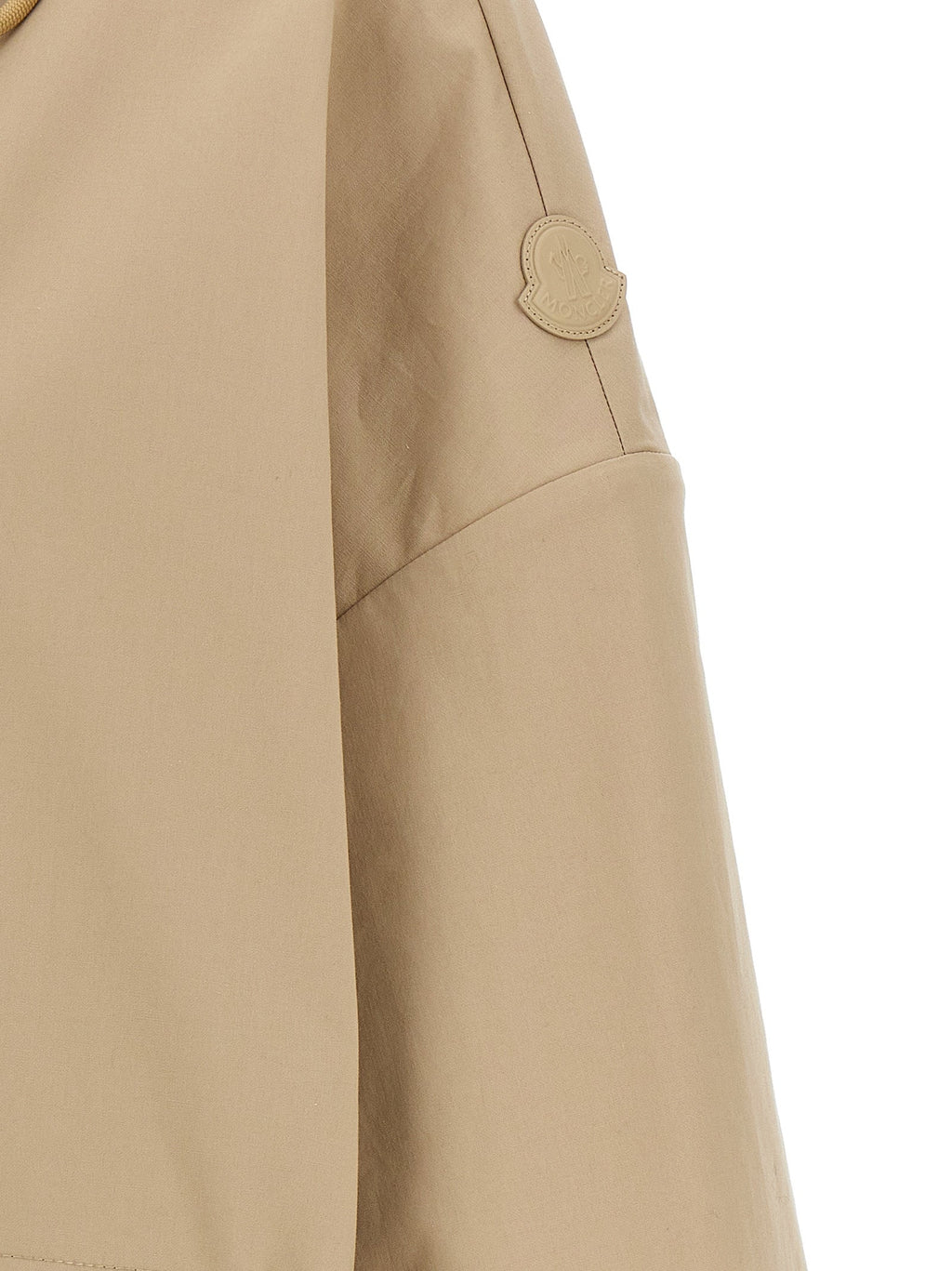 Moncler Beige Cotton Parka