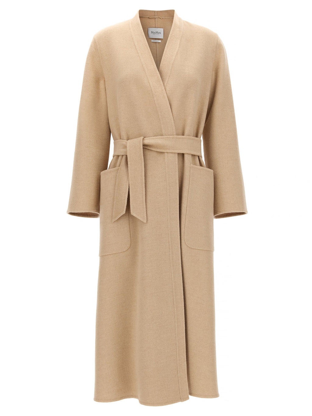 Max Mara Beige Wool Coat