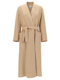 Max Mara Beige Wool Coat