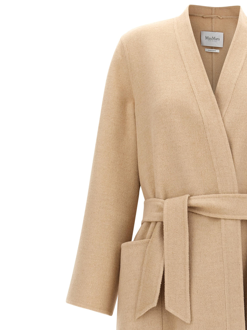 Max Mara Beige Wool Coat