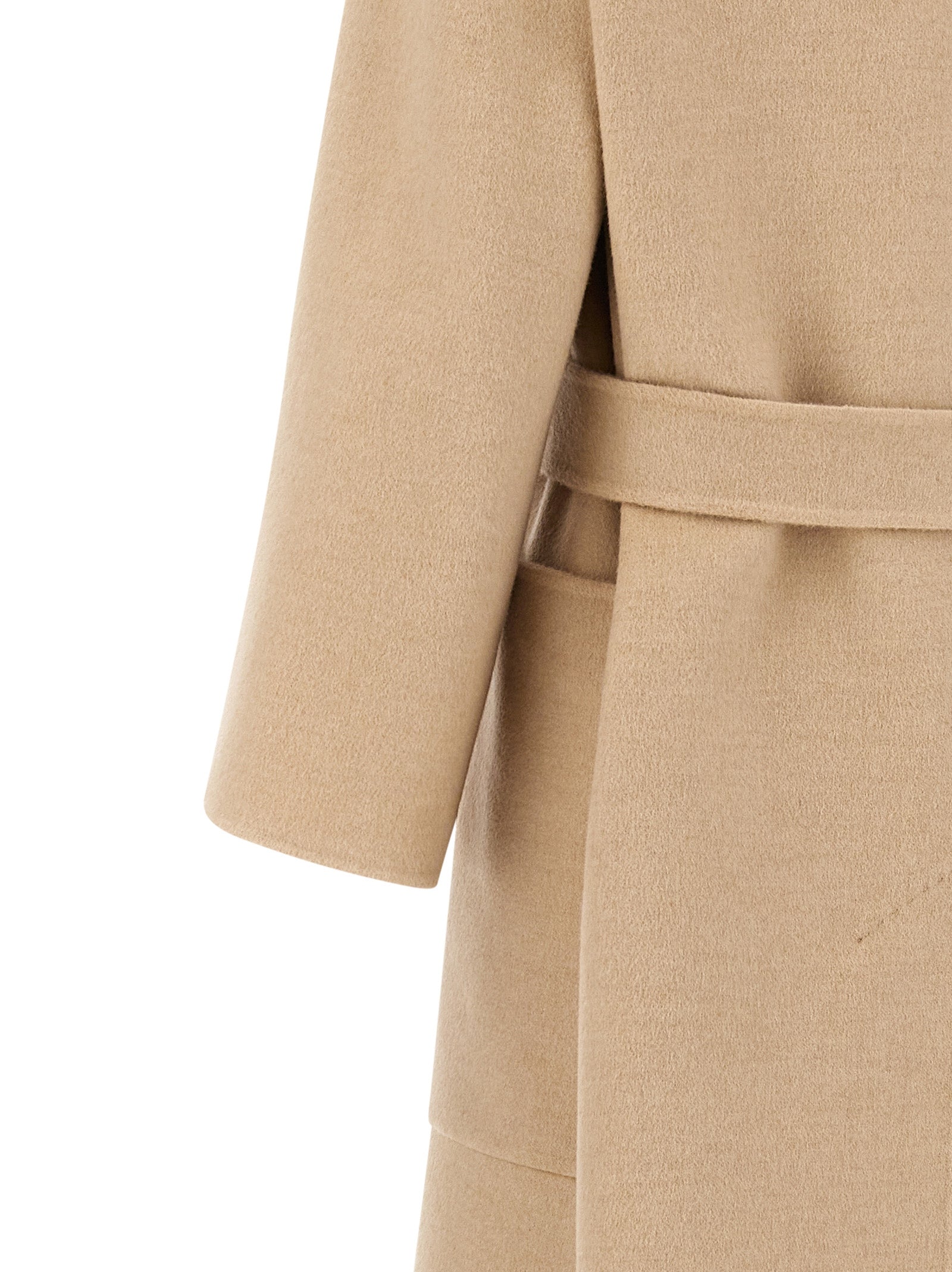 Max Mara Beige Wool Coat