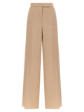 Max Mara Beige Virgin Wool Casual Pants
