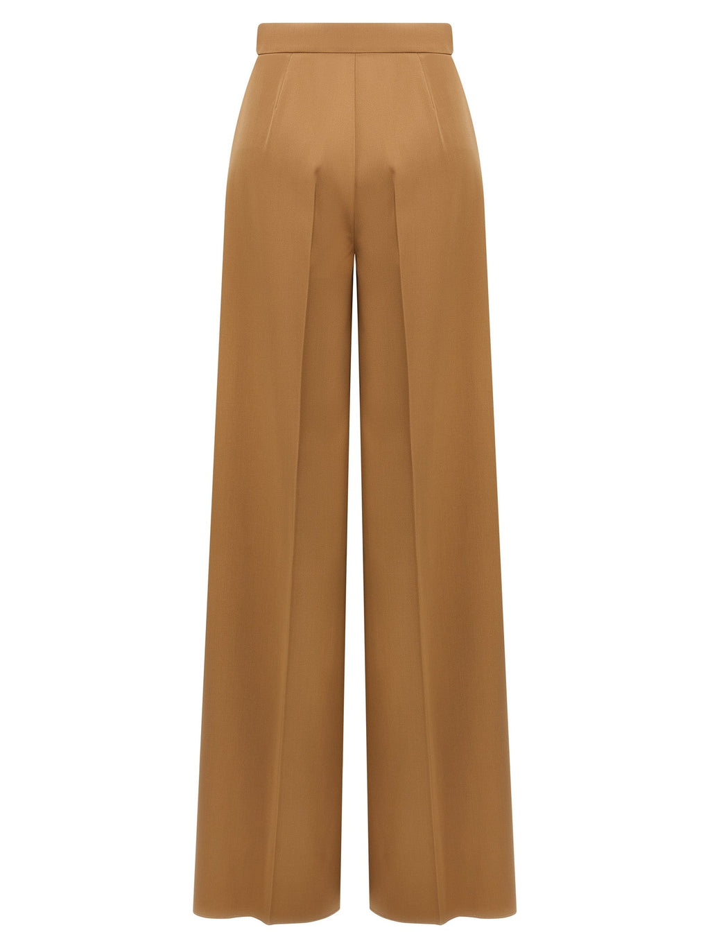 Max Mara Brown Virgin Wool Casual Pants
